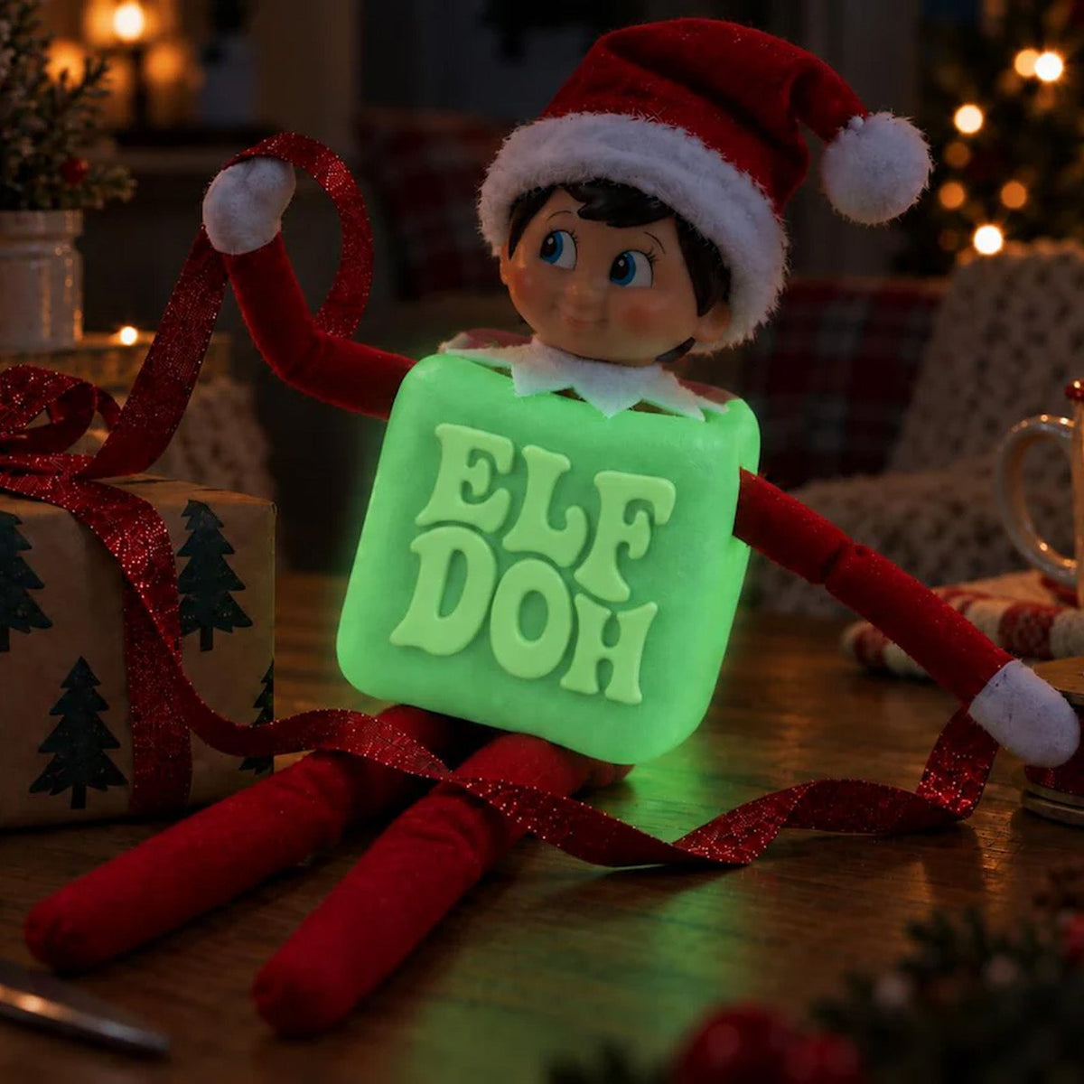 Squishy Elf Costume, 3D Printed Christmas Elf Outfit, Funny Squishy Inspired Elf Accessory
