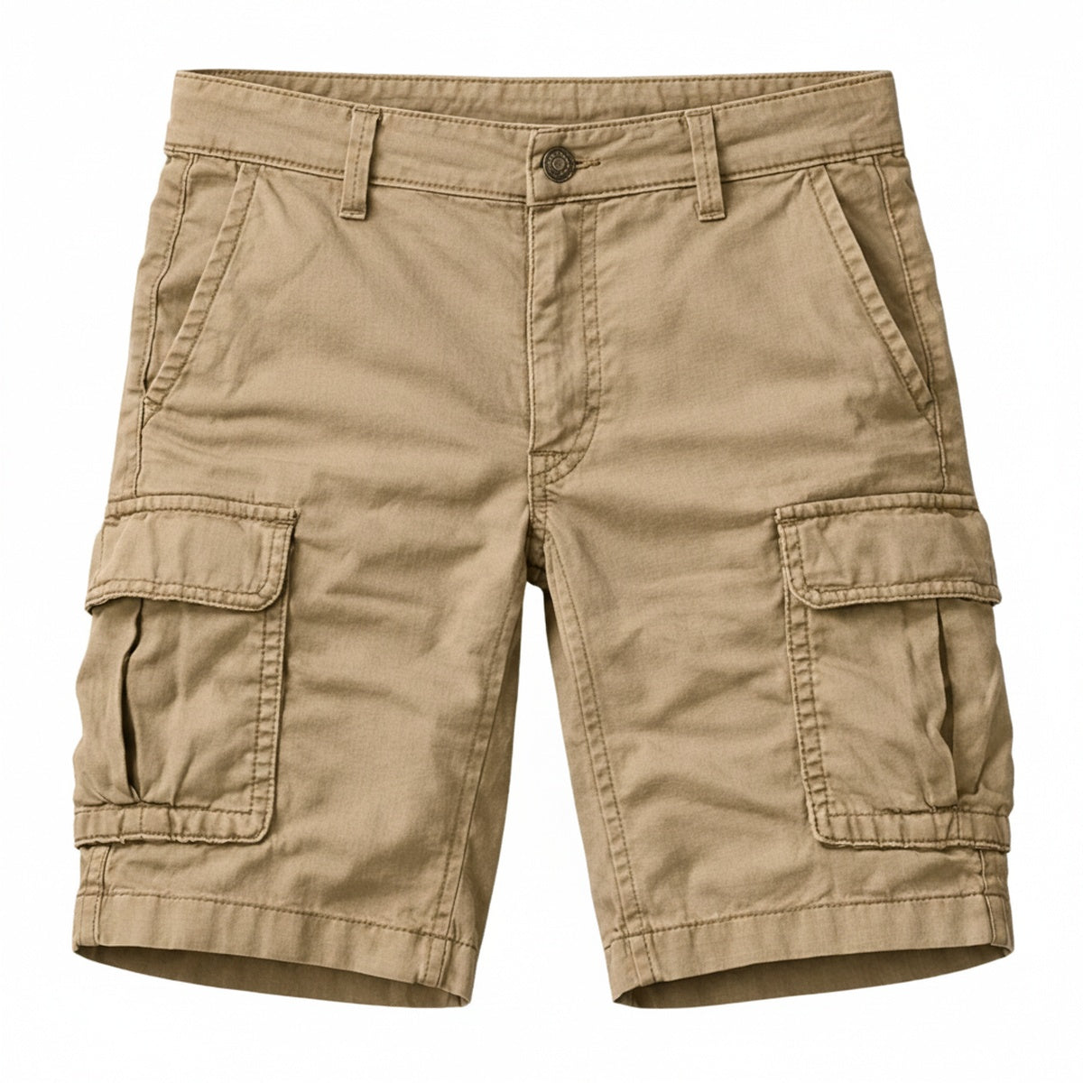 Men's Cargo Shorts with Regular Fit