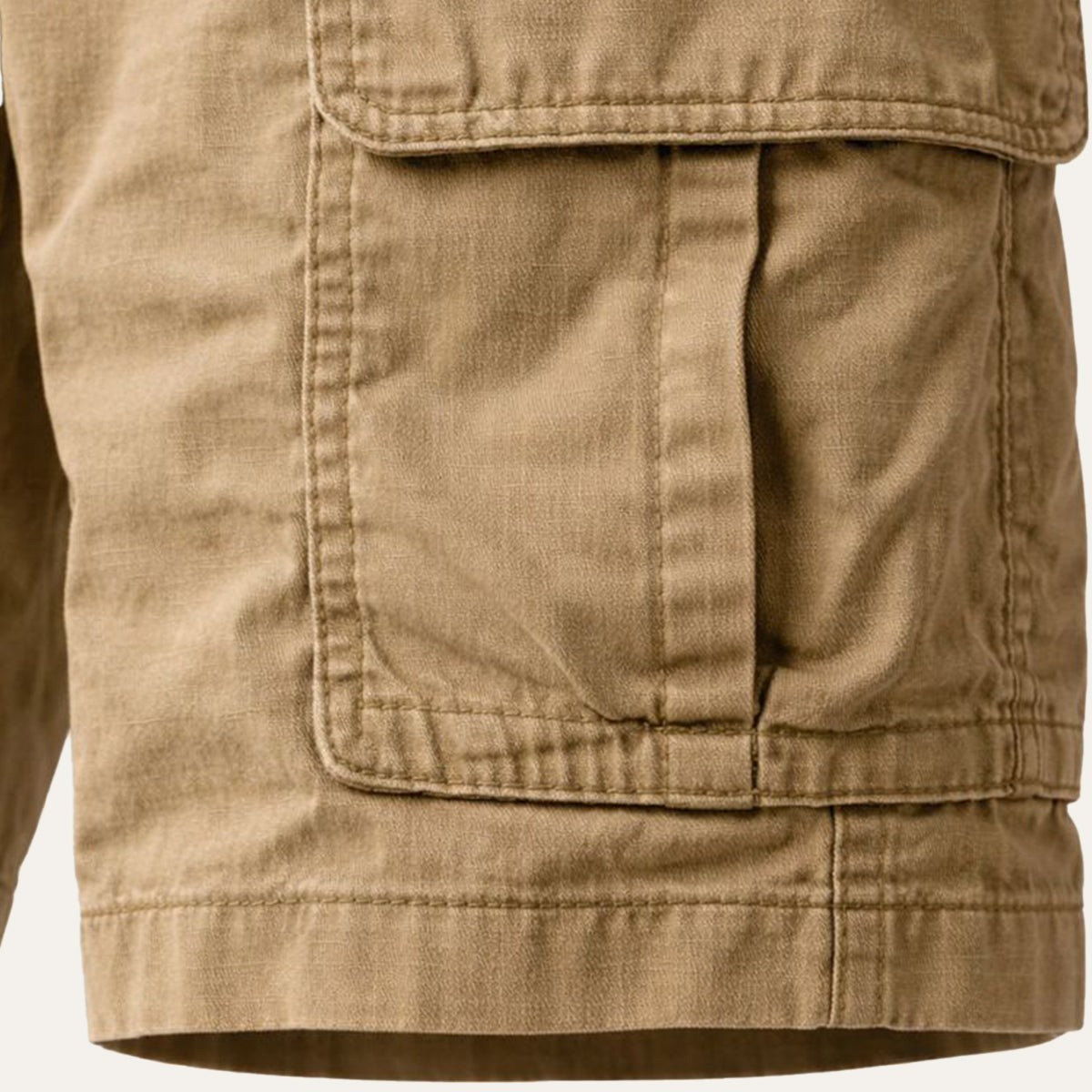 Men's Cargo Shorts with Regular Fit