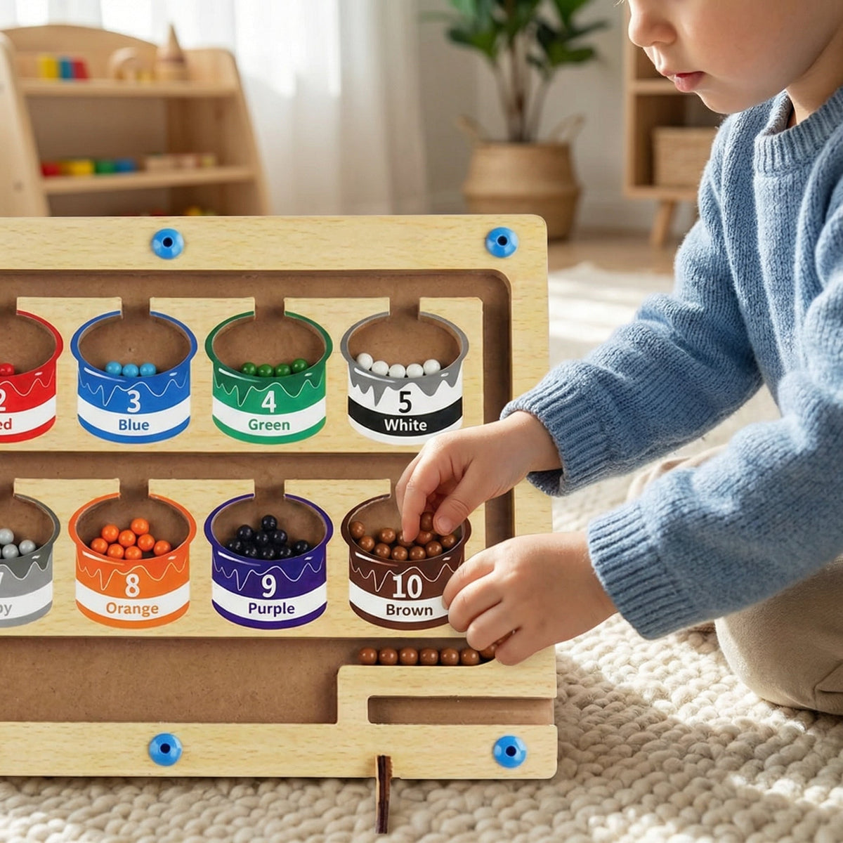 Magnetic Montessori Labyrinth