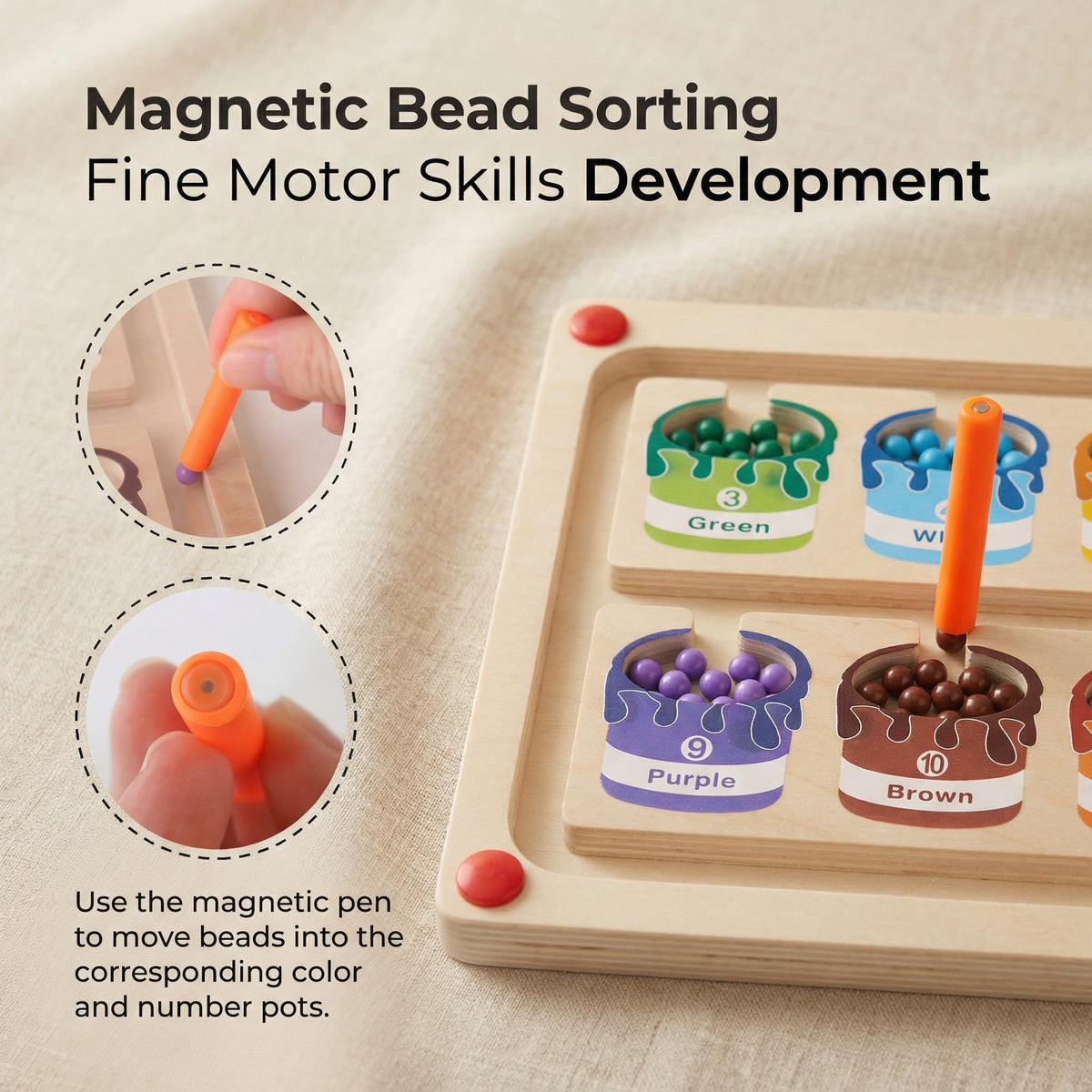 Magnetic Montessori Labyrinth