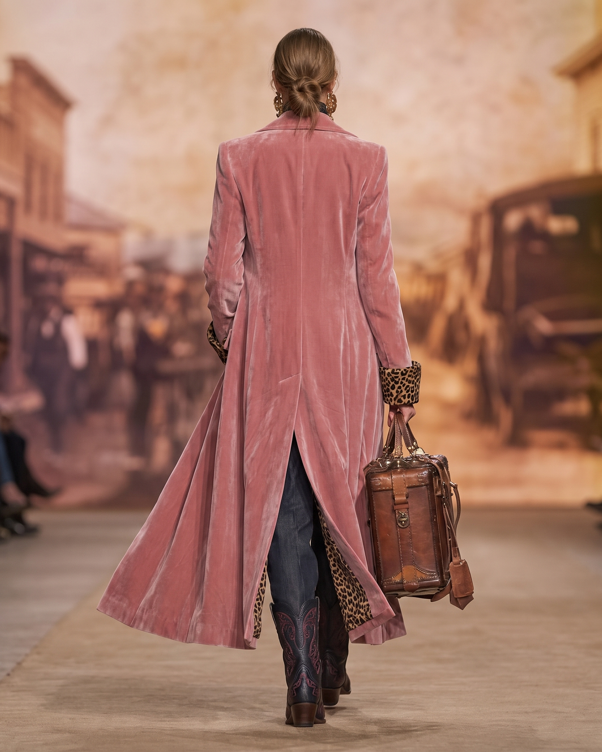 Elegant Long Tailored Coat