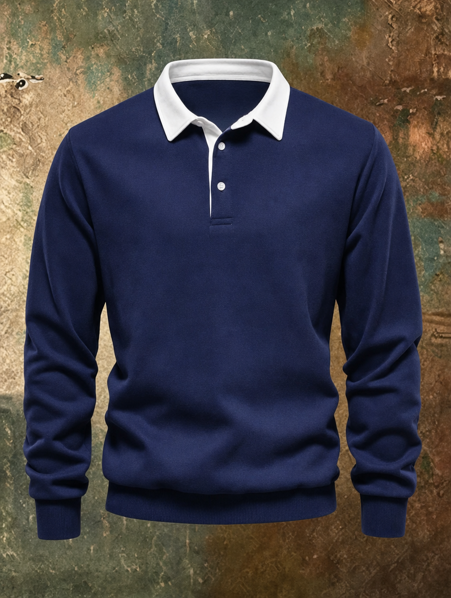 Polo Collar Sweater