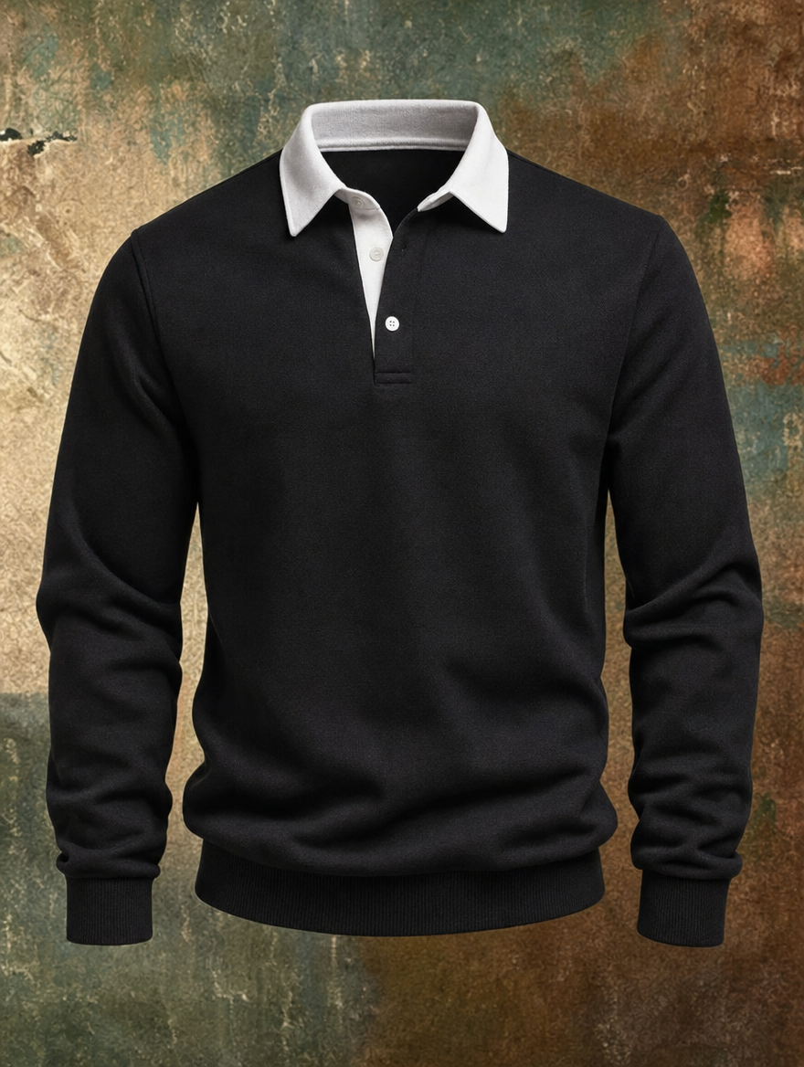 Polo Collar Sweater