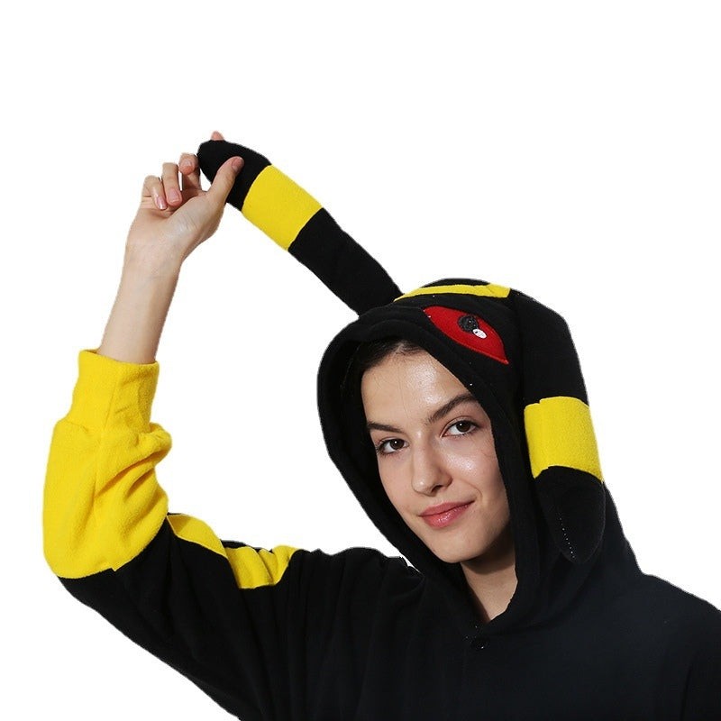 Hooded Character Onesie Pajamas for Adults and Kids