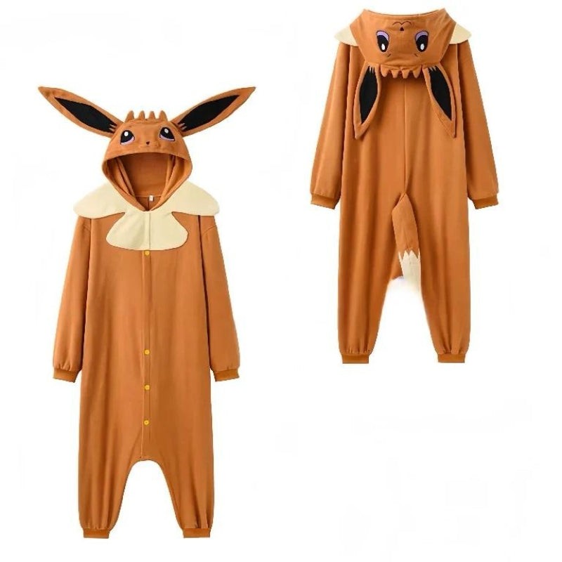 Hooded Character Onesie Pajamas for Adults and Kids