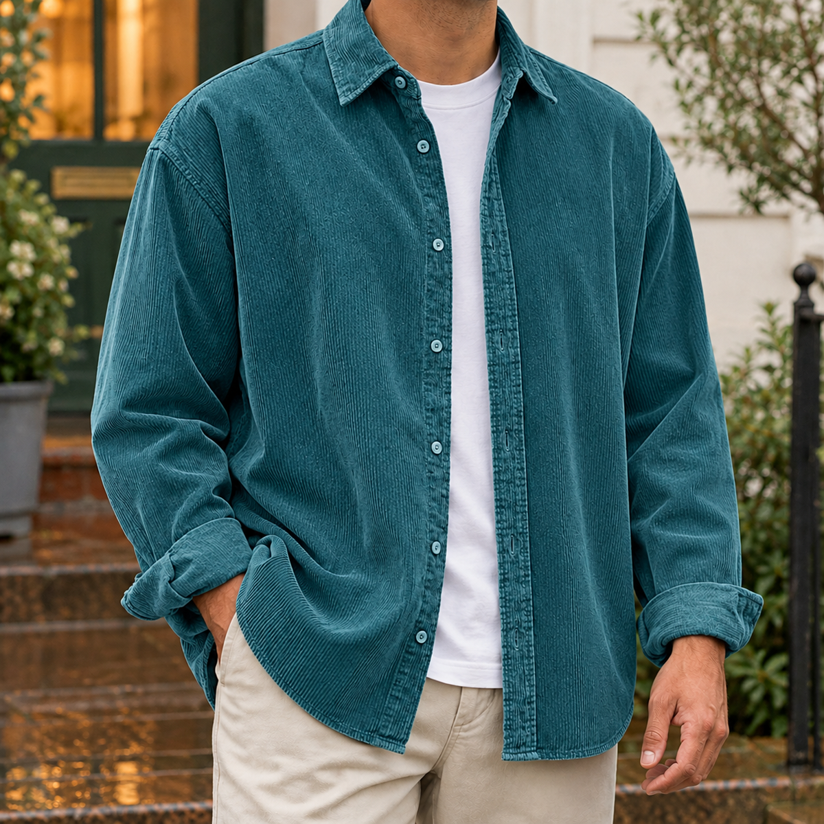 Aubin-Reid Corduroy Overshirt