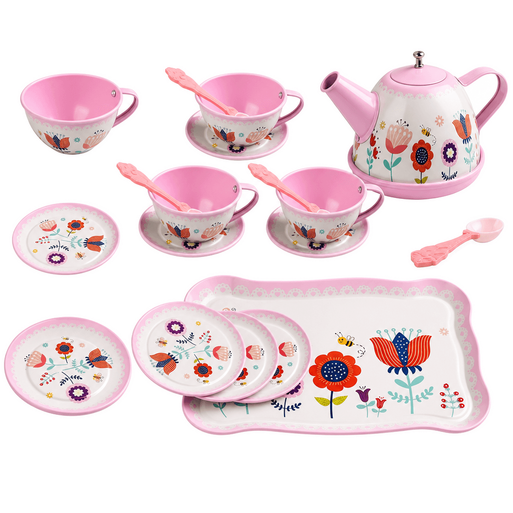 Children's Pretend Tea Party Set for Imaginative Play