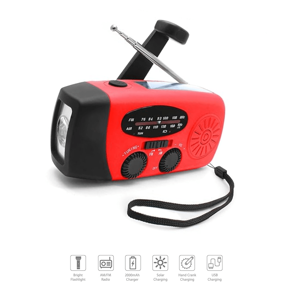 Multifunctional Wind Up Radio