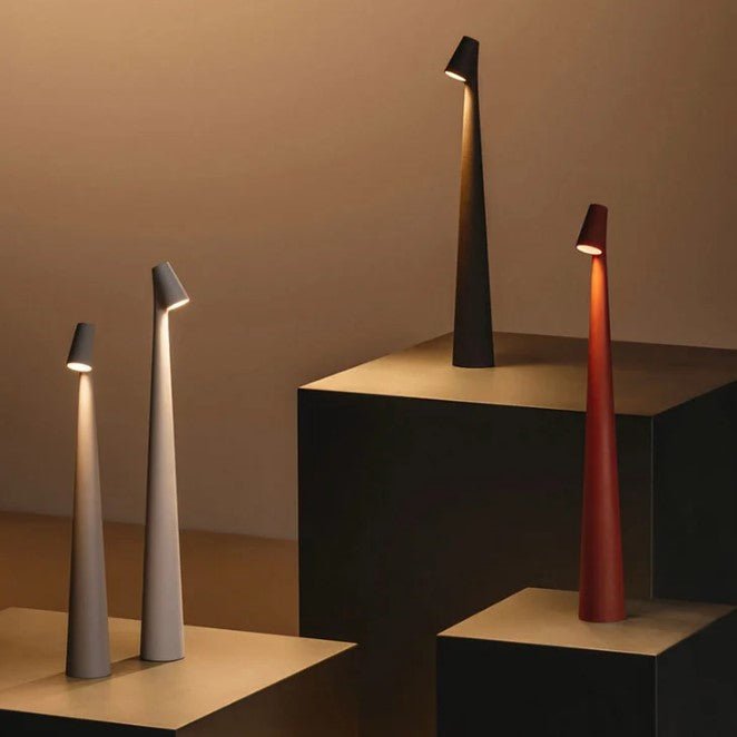 Rechargeable LED Table Lamp with 2700K Warm White and 3 Brightness Levels