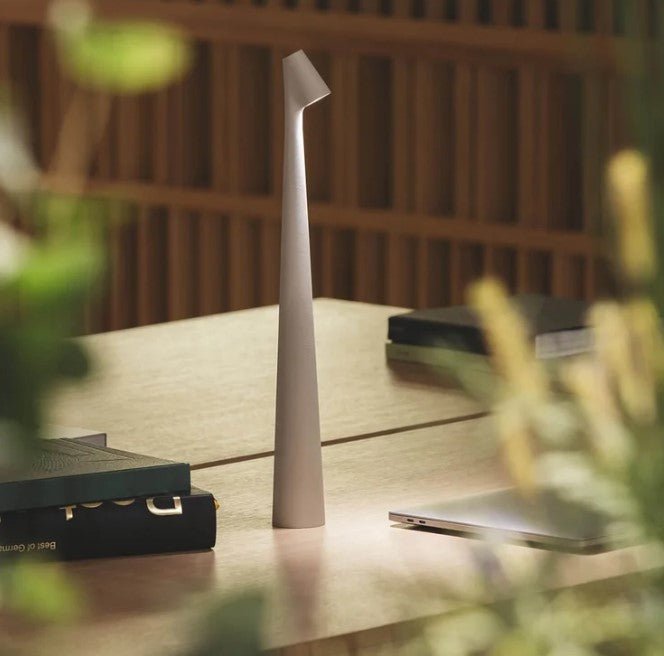 Rechargeable LED Table Lamp with 2700K Warm White and 3 Brightness Levels