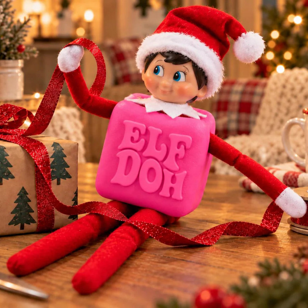 Squishy Elf Costume, 3D Printed Christmas Elf Outfit, Funny Squishy Inspired Elf Accessory
