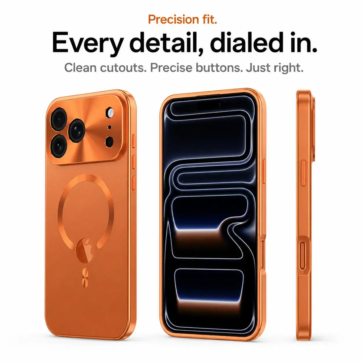 Privacy MagSafe iPhone Case with Metal Frame