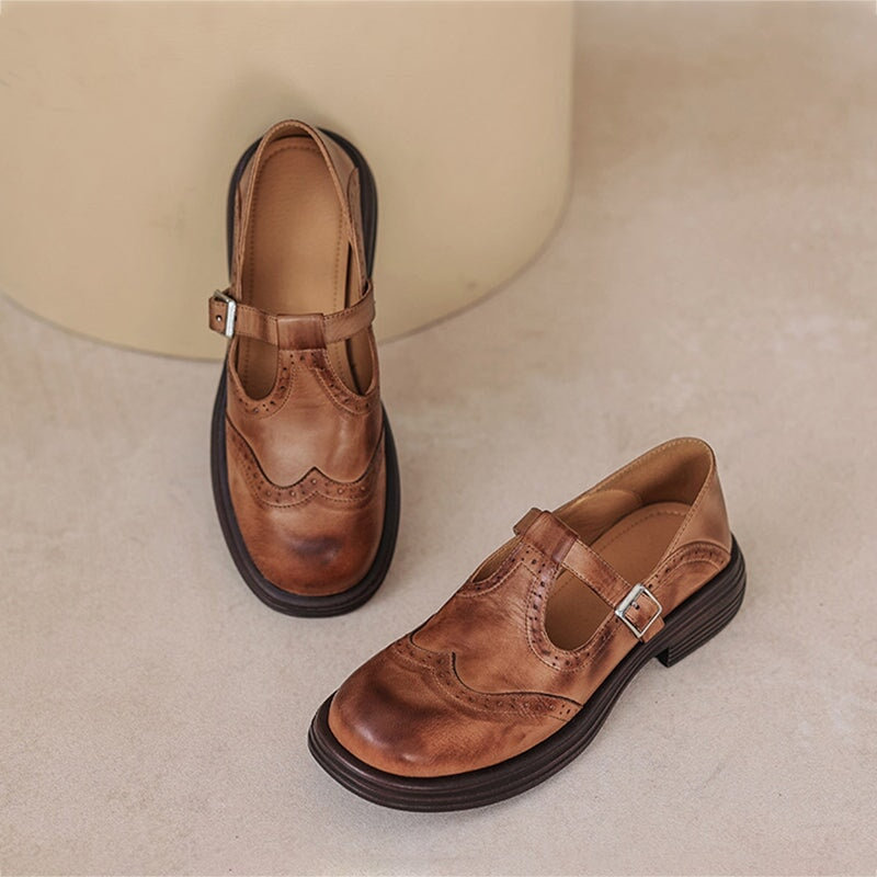 T-Strap Mary Jane Flats