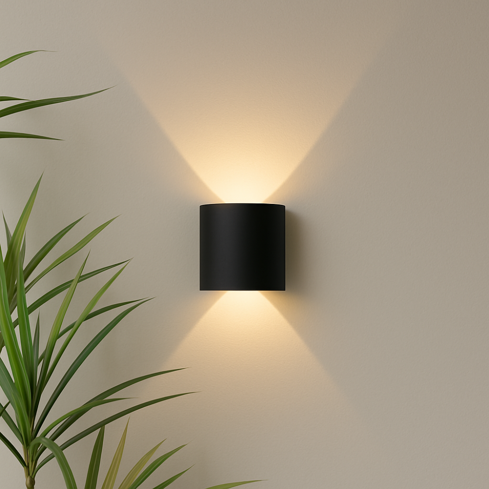 Modern Minimalist Indoor & Outdoor LED Wall Light Fixture