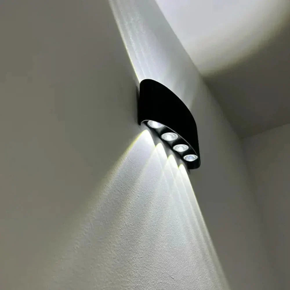 Modern Minimalist Indoor & Outdoor LED Wall Light Fixture