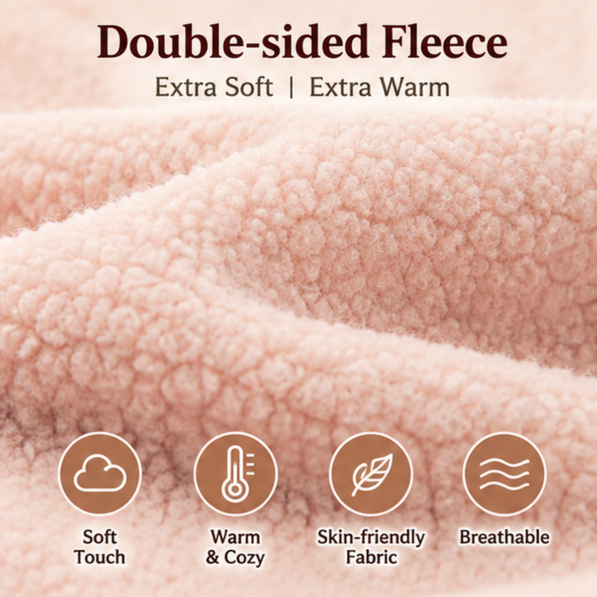 Elegant Floral Fleece Neck Warmer for Women โ Soft & Cozy Winter Scarf
