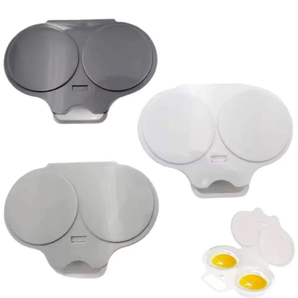 Double Cavity Microwave Egg Cooker