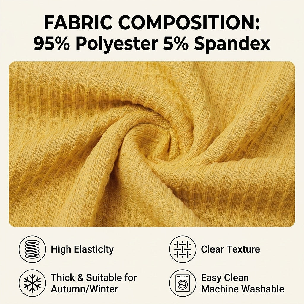 Colorblock Textured Waffle Hooded Henley