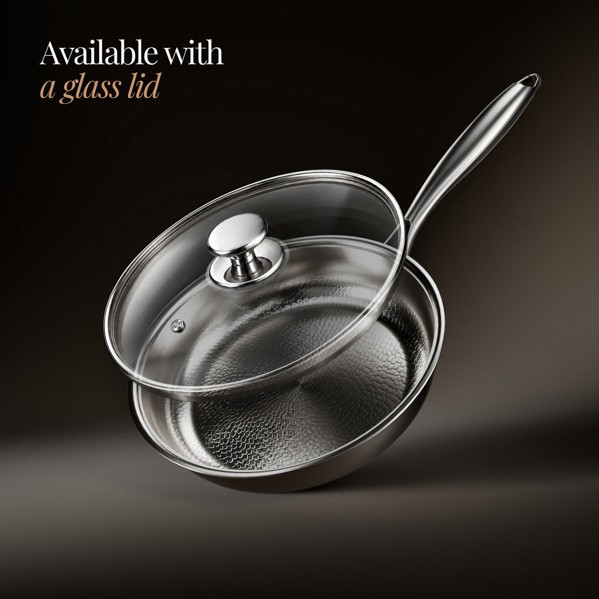 Hammered Titanium Pan