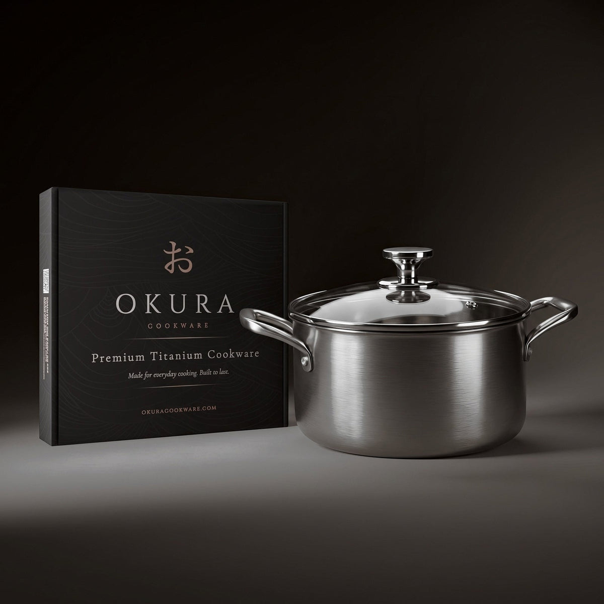 Titanium Cooking Pot with Lid