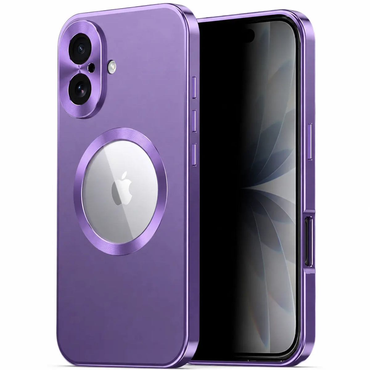 Privacy MagSafe iPhone Case with Metal Frame