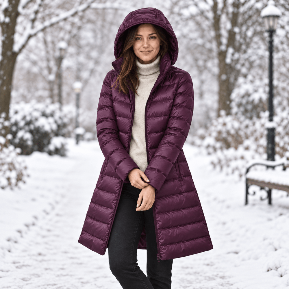 Puffer Coat, Lightweight Packable Down Coat