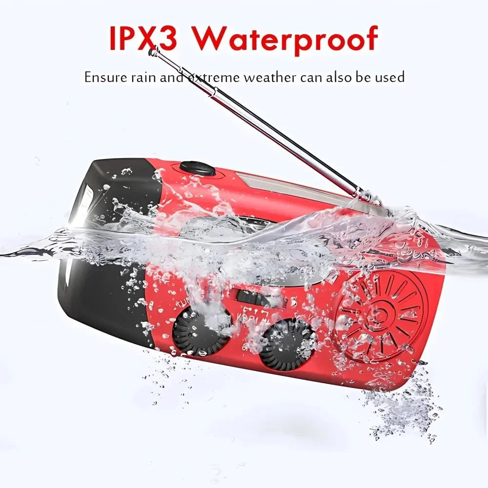 Solar Hand Crank Radio