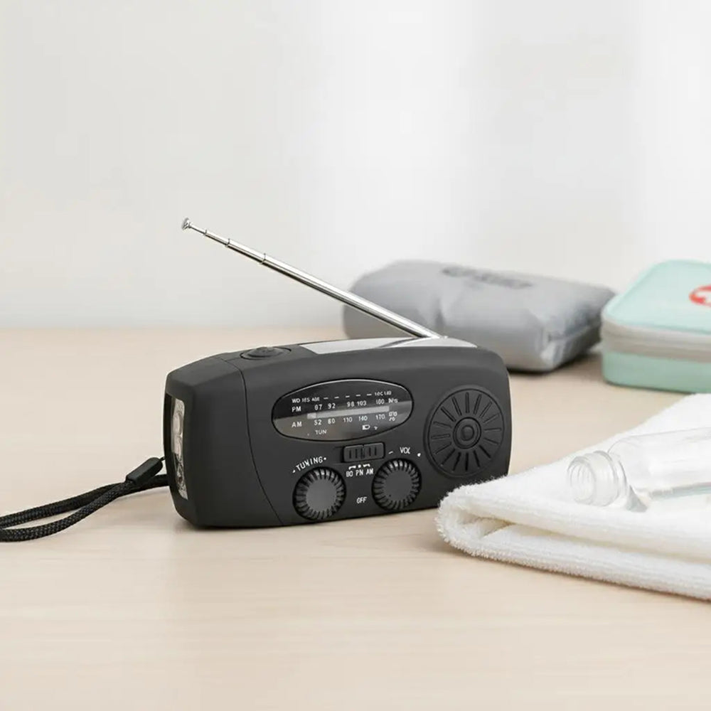 Solar Hand Crank Radio