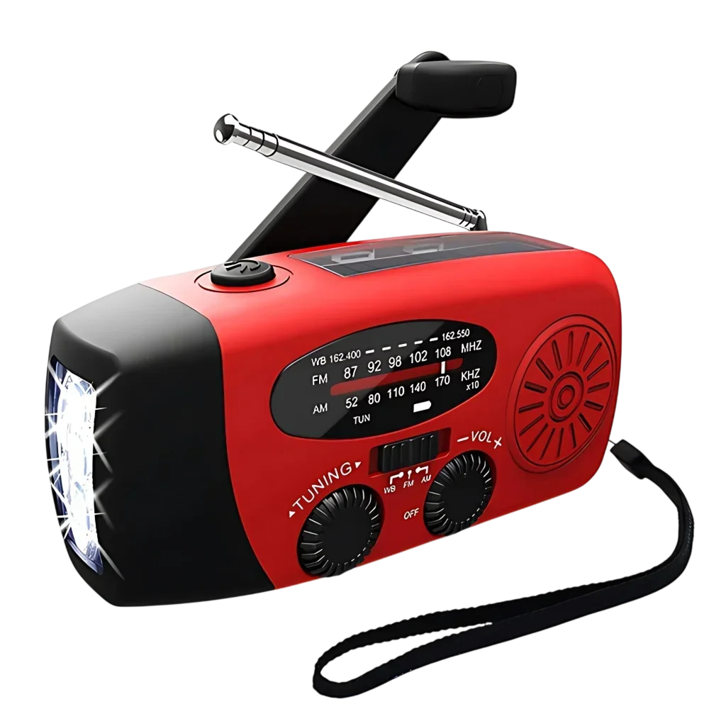 Solar Hand Crank Radio