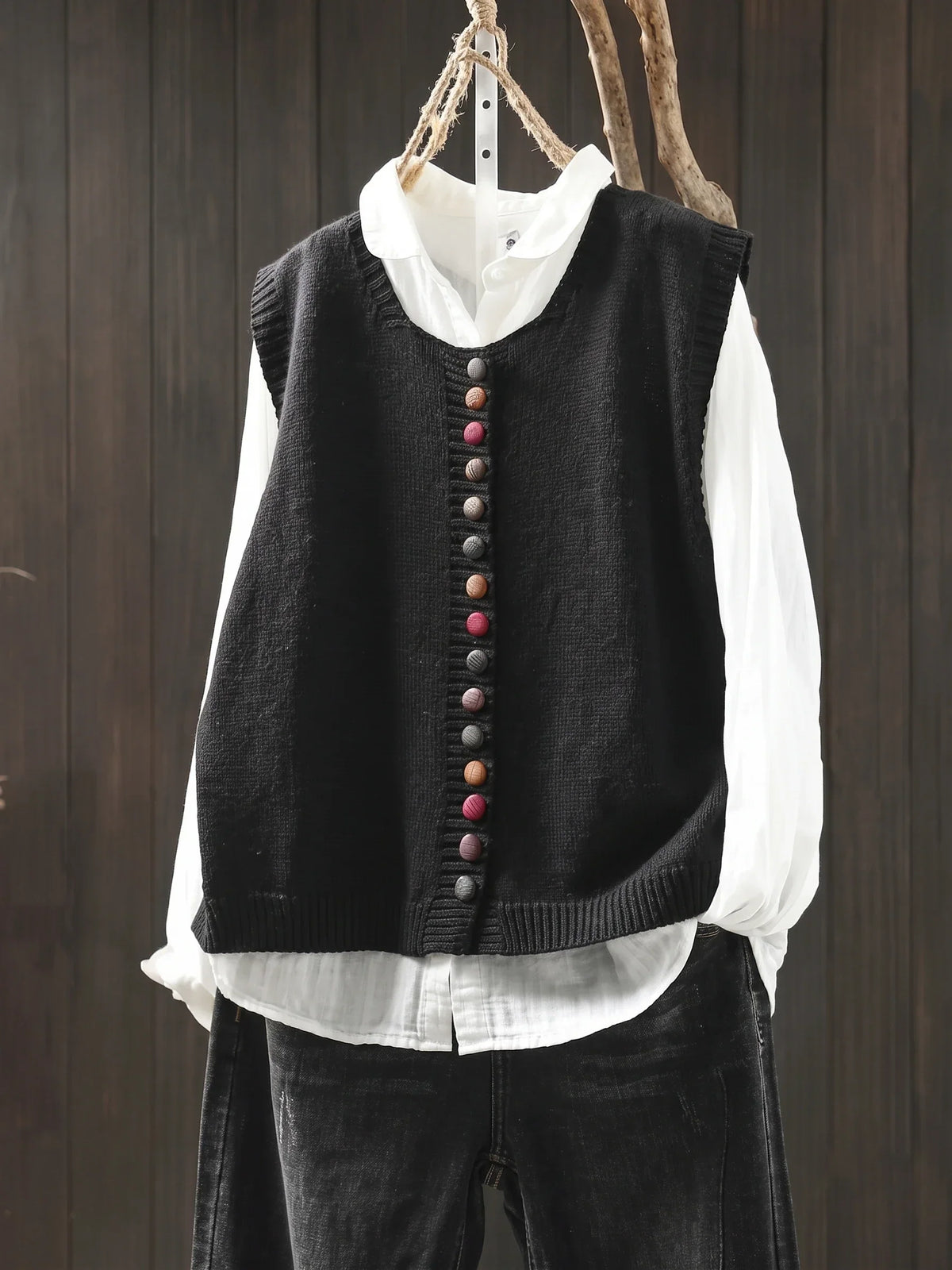 Shirley Everyday Elegance Knit Vest