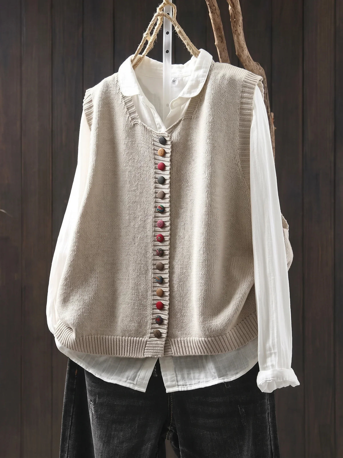 Shirley Everyday Elegance Knit Vest