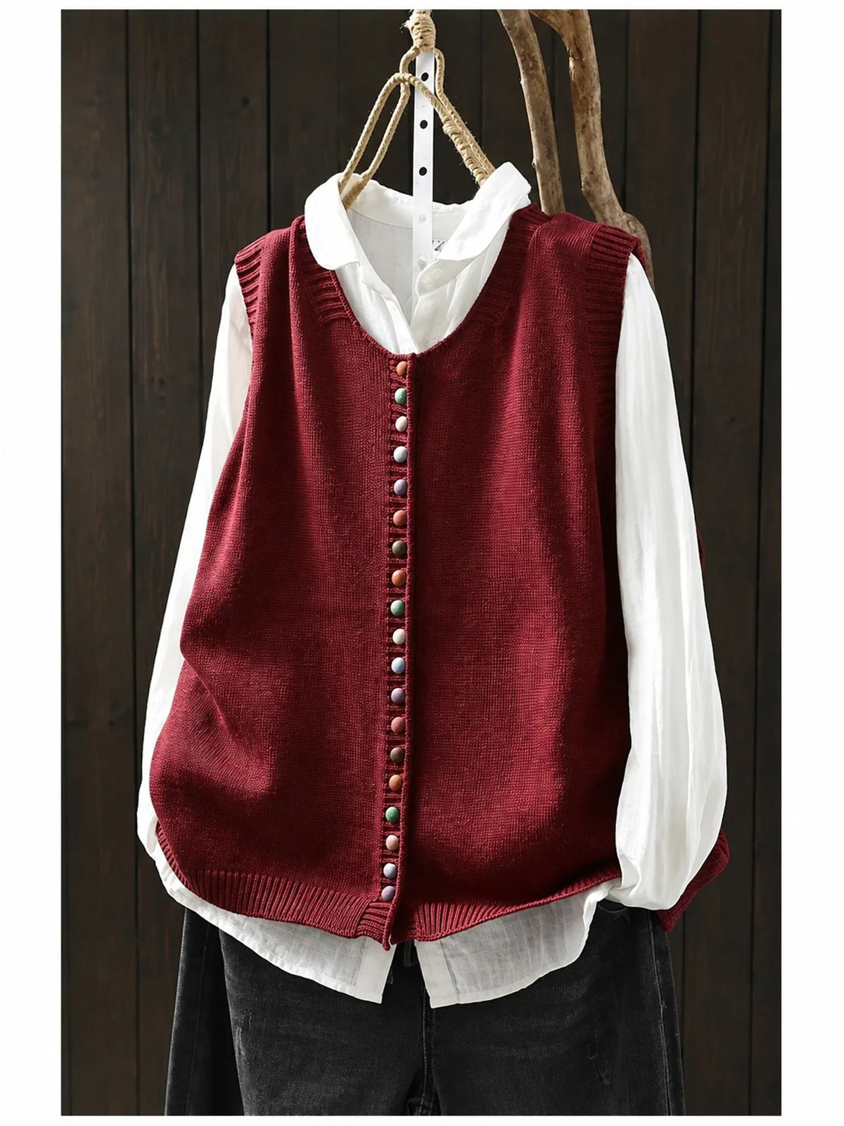 Shirley Everyday Elegance Knit Vest