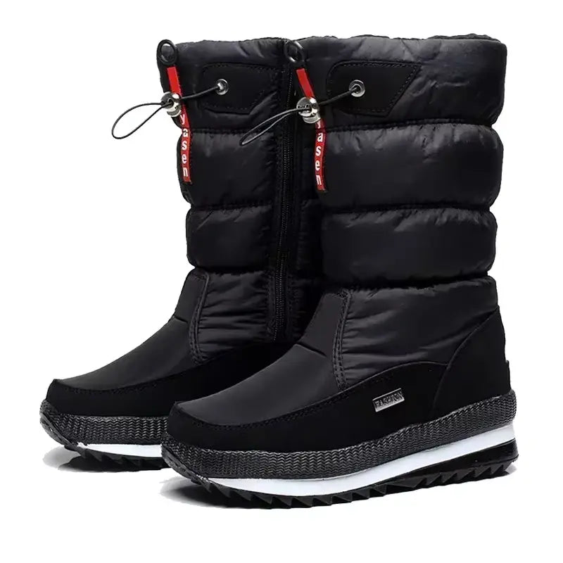 Snow Boots for Women | Waterproof Insulated Winter Pull-On