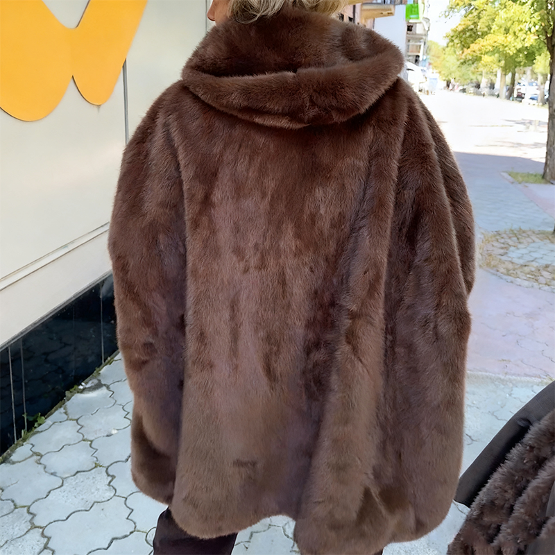 Women's Hooded Zip-Up Plush Casual Coat with Fleece Lining and Hidden Pocket