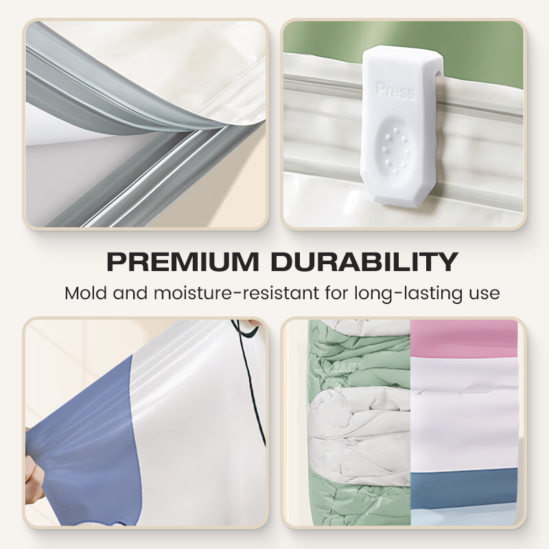 Large Vacuum Storage Bags Without Pump