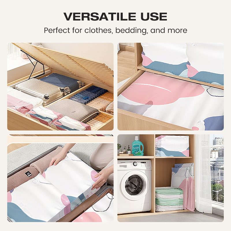 Large Vacuum Storage Bags Without Pump
