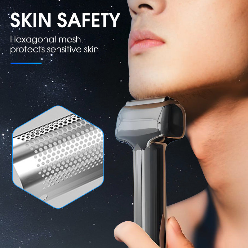 Powerful Rechargeable Electric Shaver for Men