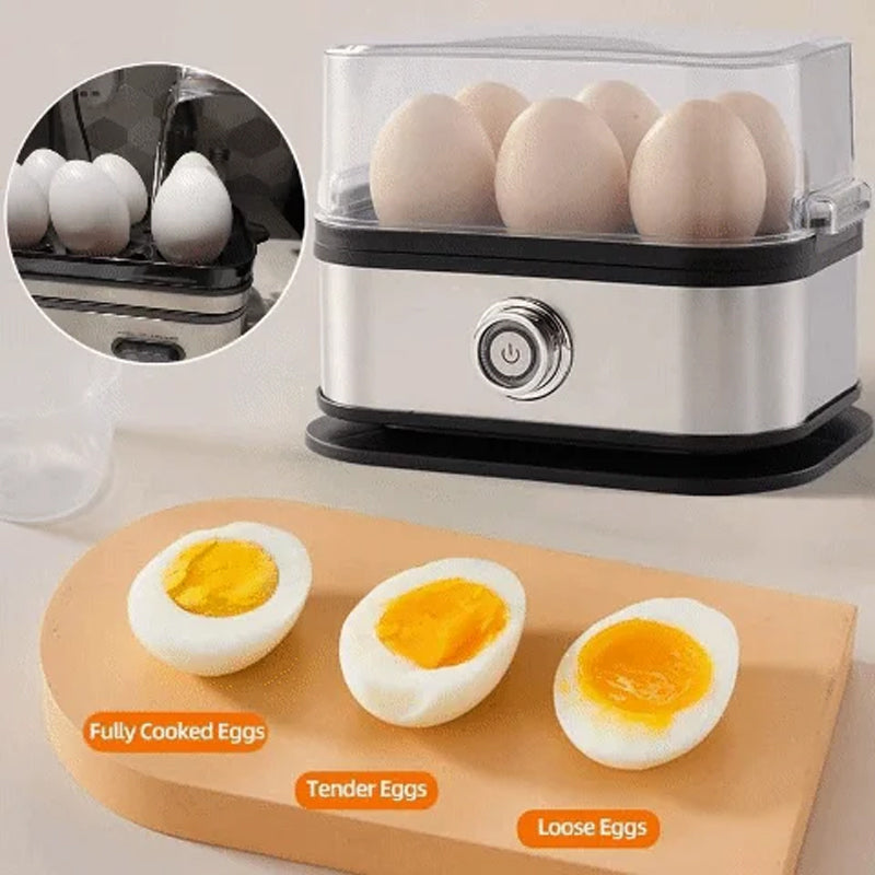 Multifunctional Egg Steamer with Clear Lid