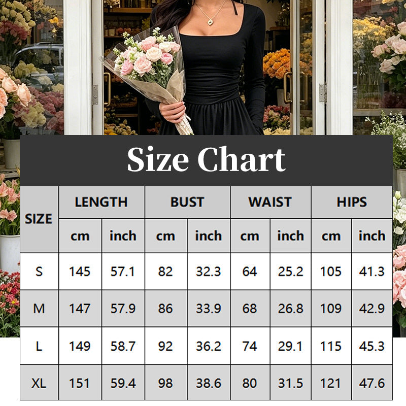 Women's Casual Square Neck Wide-Leg Jumpsuit – Flattering Comfort & Effortless Autumn Style