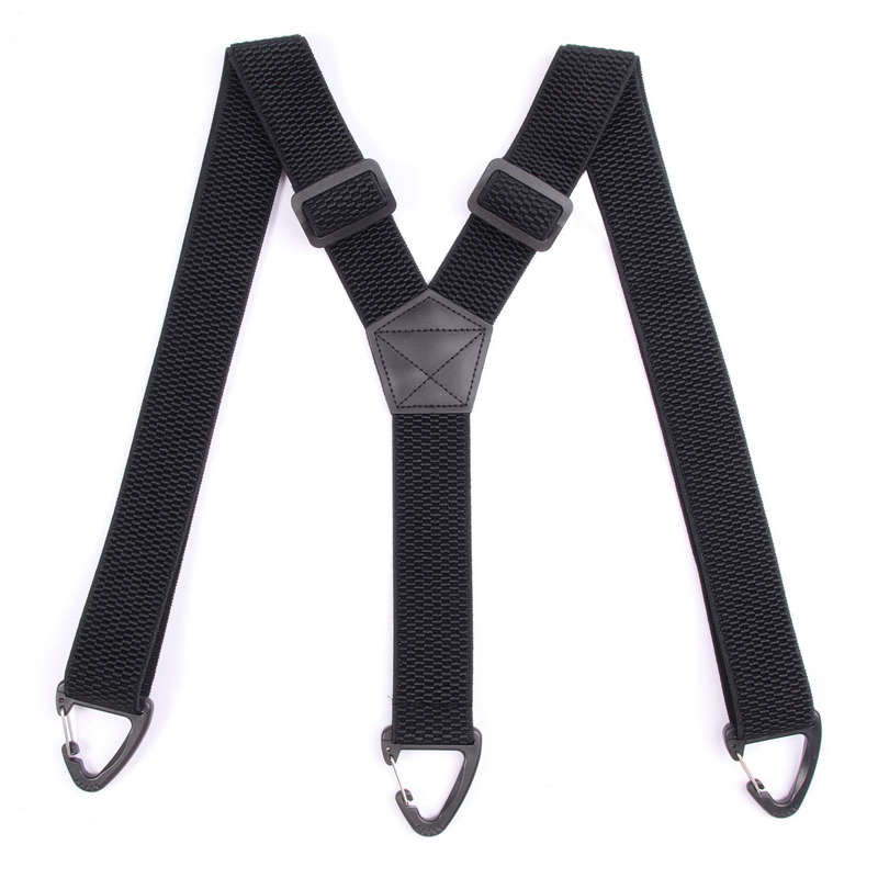 X-Shaped Suspenders for Men – Wide Elastic Straps, Heavy-Duty Clips & Fully Adjustable