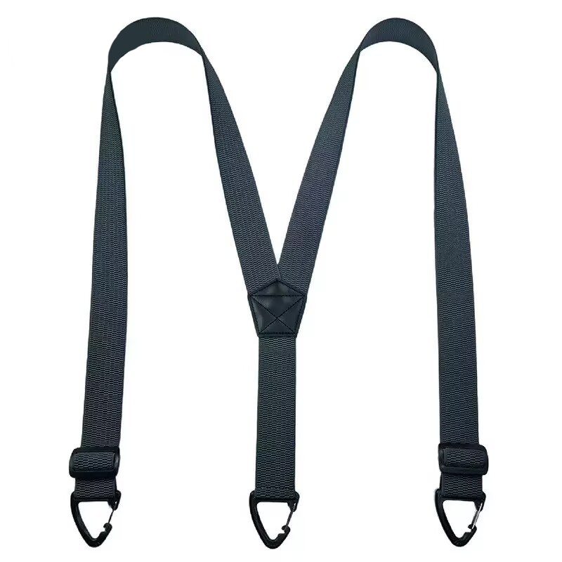 X-Shaped Suspenders for Men – Wide Elastic Straps, Heavy-Duty Clips & Fully Adjustable