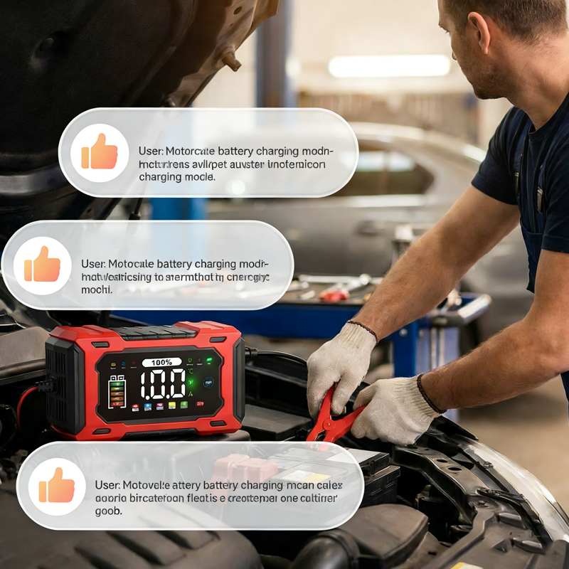 12V 6A Smart Car Battery Charger – Pulse Repair Technology, Auto Maintain & Desulfation
