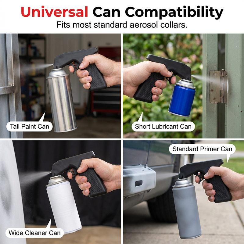 Aerosol Spray Trigger Handle – Comfortable Grip, Relieving and Universal Adjustable Design