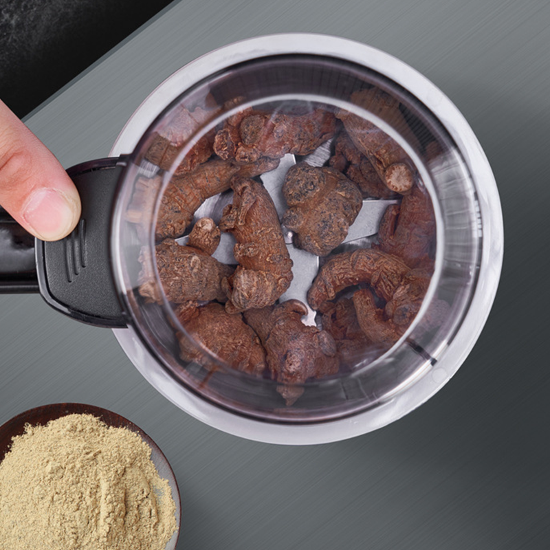 Compact Electric Superfine Grinding Mill - Stainless Steel Multi-Purpose Grain Spice Grinder, Electric Mill for Coffee Beans, Nuts, Herbs & Dry Seasonings for Home Kitchen