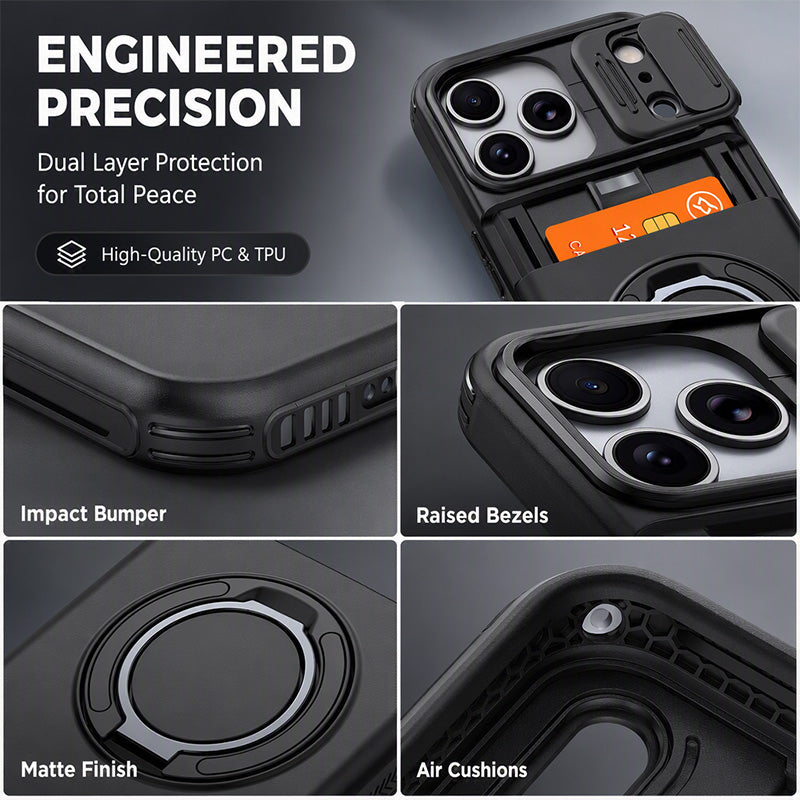 Shockproof Phone Case with Practical Card Holder