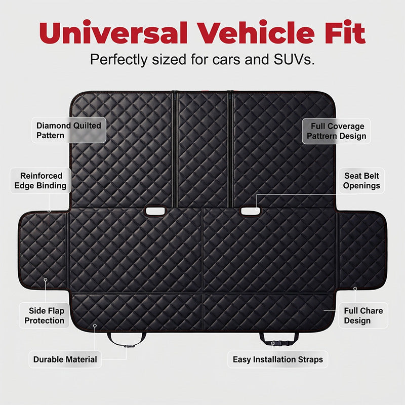 Foldable Dog Car Seat β Waterproof Oxford, Protective & Comfortable