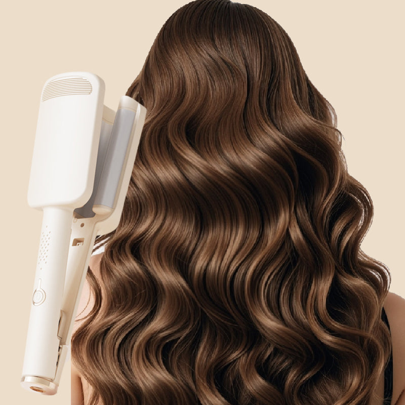 Wavy Curling Iron – Salon Shine & Heat Protection