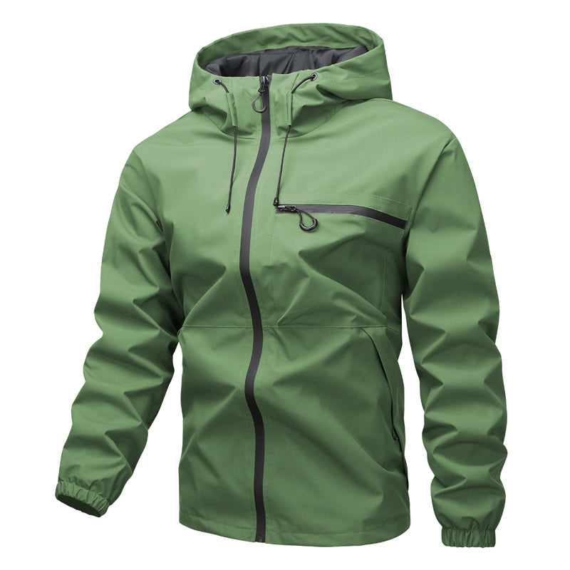 All-Weather Utility Men's Waterproof Oversized Hooded Jacket
