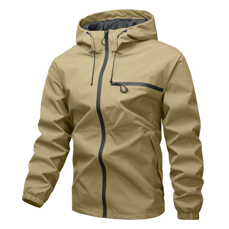 All-Weather Utility Men's Waterproof Oversized Hooded Jacket